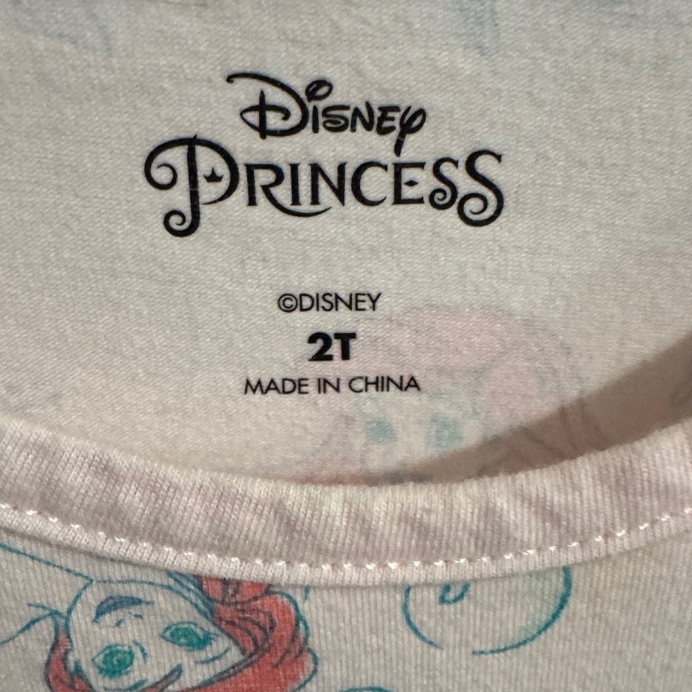 Disney Ariel Pink Ruffle Dress - Picture 6 of 6